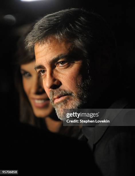 Actor George Clooney attends the 2009 New York Film Critic's Circle Awards at Crimson on January 11, 2010 in New York City.