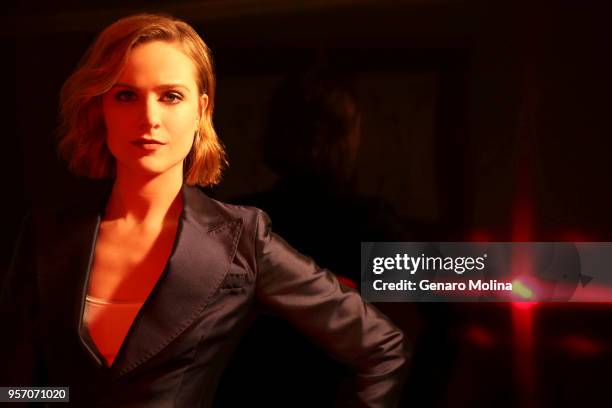 Actress Evan Rachel Wood is photographed for Los Angeles Times on March 12, 2018 in Beverly Hills, California. PUBLISHED IMAGE. CREDIT MUST READ:...