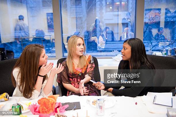 Press lunch at Walt Disney Television via Getty Images with "One Life to Live"'s Cramer Women on Jan. 7, 2010. "One Life to Live" airs Monday-Friday...