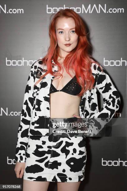 Victoria Clay attends boohooMAN by Dele Alli Launch at Radio Rooftop on May 10, 2018 in London, England.