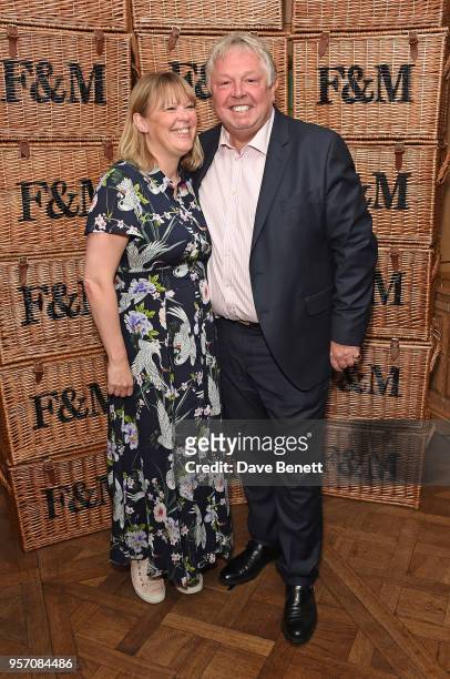 Sandra Phylis Conolly and Nick Ferrari attend the Fortnum & Mason Food and Drink Awards on May 10, 2018 in London, England.