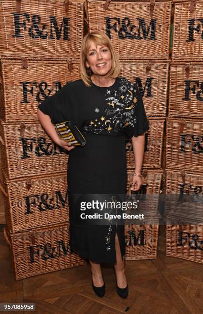 Fay Ripley attends the Fortnum & Mason Food and Drink Awards on May 10, 2018 in London, England.