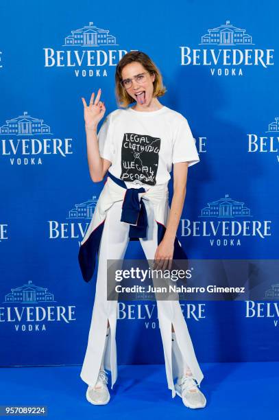 Brisa Fenoy attends Belvedere Vodka party at Capitol Cinema on May 10, 2018 in Madrid, Spain.