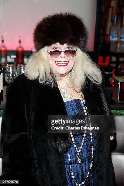 Actress Sylvia Miles attends the 2009 New York Film Critic's Circle Awards at Crimson on January 11, 2010 in New York City.