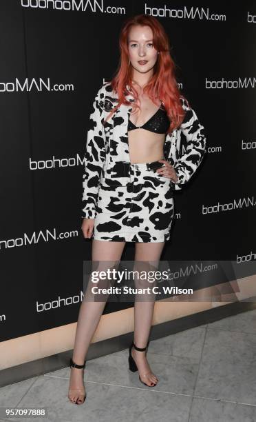 Victoria Clay attends the boohooMAN by Dele Alli VIP launch at ME London on May 10, 2018 in London, England.