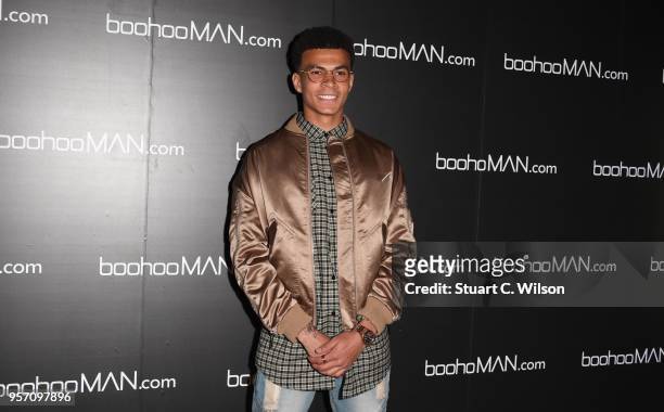 Dele Alli attends the boohooMAN by Dele Alli VIP launch at ME London on May 10, 2018 in London, England.