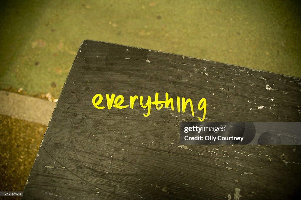 'Everything' graffiti