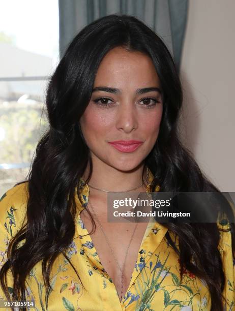 Actress Natalie Martinez visits Hallmark's "Home & Family" at Universal Studios Hollywood on May 10, 2018 in Universal City, California.