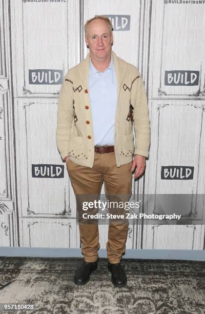 Actor Matt Walsh visits Build Series to discuss "Like of the Party" at Build Studio on May 10, 2018 in New York City.