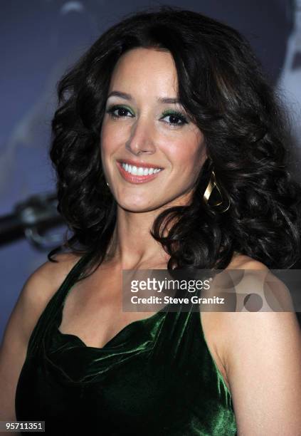 Jennifer Beals attends the "The Book Of Eli" Los Angeles Premiere at Grauman's Chinese Theatre on January 11, 2010 in Hollywood, California.