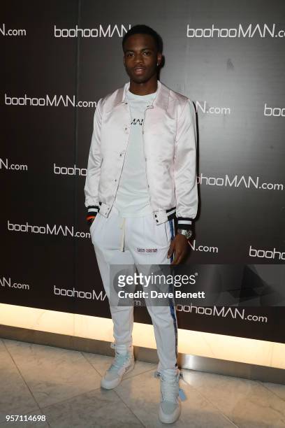 Not3s attends boohooMAN by Dele Alli Launch at Radio Rooftop on May 10, 2018 in London, England.