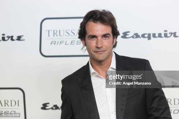 Actor Alex Adrover attends new fragrance Riflesso de Trussardi launching party at Palacio de Santa Coloma on May 10, 2018 in Madrid, Spain.