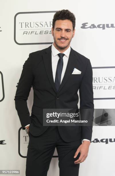 Lawyer and model Juan Yanes attends new fragrance Riflesso de Trussardi launching party at Palacio de Santa Coloma on May 10, 2018 in Madrid, Spain.