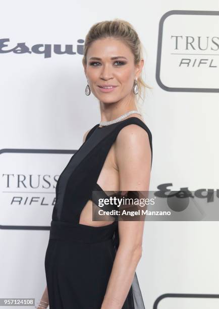 Carla Pereyra attends new fragrance Riflesso de Trussardi launching party at Palacio de Santa Coloma on May 10, 2018 in Madrid, Spain.