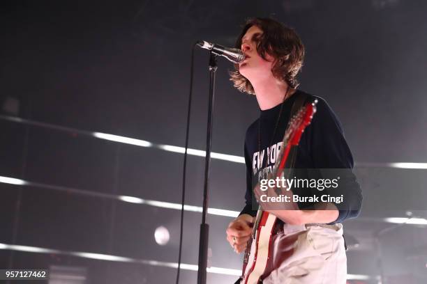 Tom Ogden of Blossoms performs live on stage at O2 Forum Kentish Town on May 10, 2018 in London, England.
