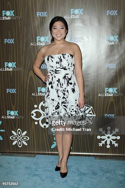 Jenna Ushkowitz arrives to the FOX 2010 All-Star Party held at Villa Sorisso on January 11, 2010 in Pasadena, California.