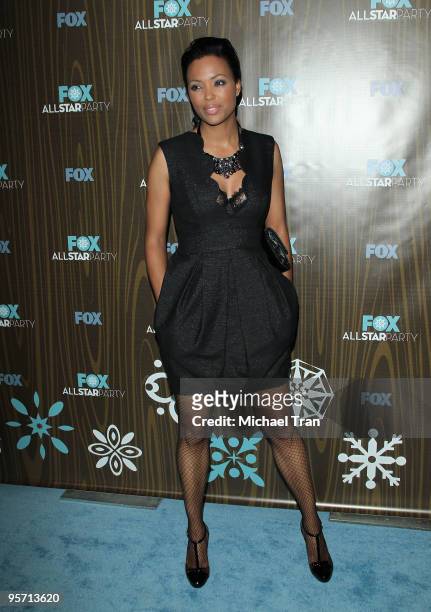 Aisha Tyler arrives to the FOX 2010 All-Star Party held at Villa Sorisso on January 11, 2010 in Pasadena, California.
