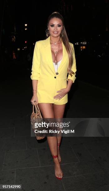 Chloe Sims seen attending Quiz x TOWIE - launch party at W hotel on May 10, 2018 in London, England.