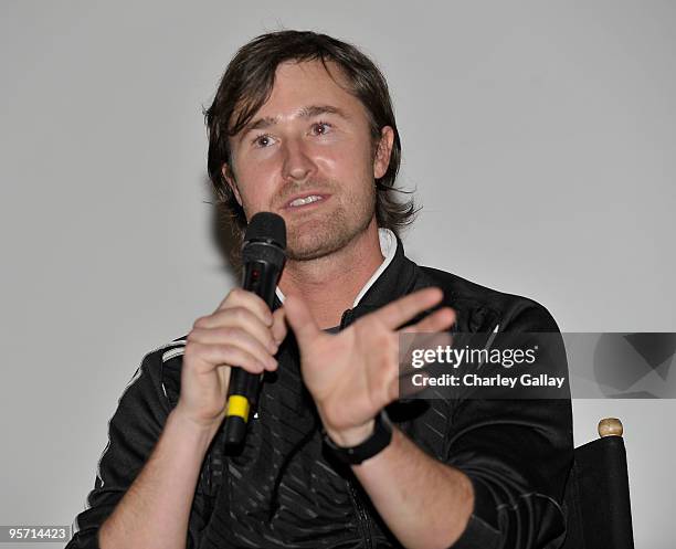 Sound Editor Erik Aadahl attends the 'Transformers: Revenge Of The Fallen' Sound Event at the Cary Grant theater at Sony Studios on January 11, 2010...