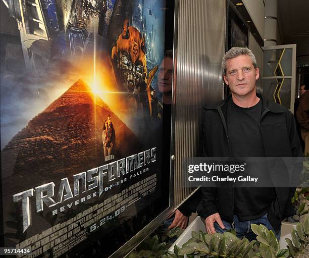 Sound Editor Ethan Van Der Ryn attends the 'Transformers: Revenge Of The Fallen' Sound Event at the Cary Grant theater at Sony Studios on January 11,...