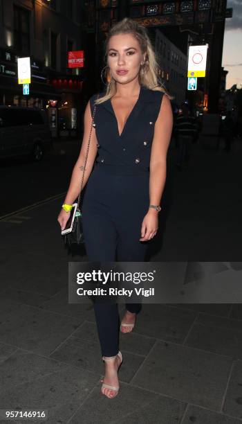 Chyna Ellis seen attending Quiz x TOWIE - launch party at W hotel on May 10, 2018 in London, England.