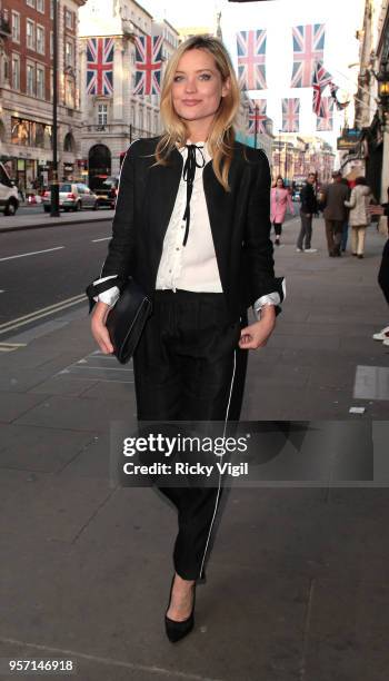 Laura Whitmore seen attending Fortnum & Mason Food and Drink Awards on May 10, 2018 in London, England.