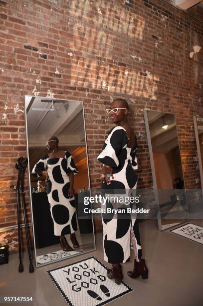 Blogger Mama Cax attends as DSW celebrates the launch of the DSW VIP rewards program at Root NYC on May 10, 2018 in New York City.