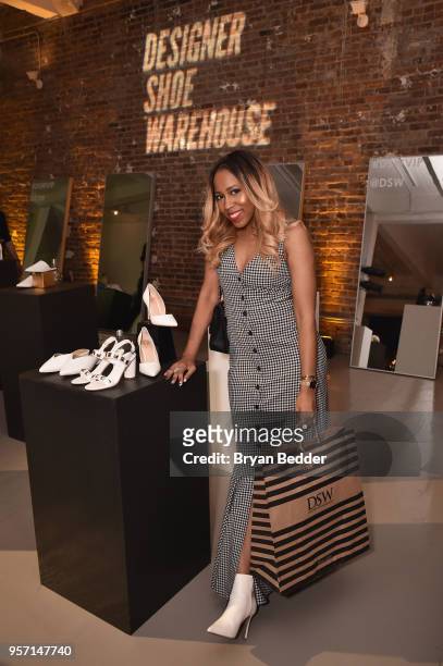 Blogger Tania Cascilla attends as DSW celebrates the launch of the DSW VIP rewards program at Root NYC on May 10, 2018 in New York City.