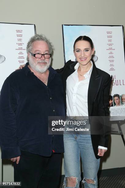 Tom Hulce and Lena Hall attends the New York premiere of "The Seagull" at Elinor Bunin Munroe Film Center on May 10, 2018 in New York, New York.