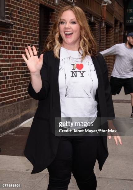 Melissa McCarthy is seen on May 10, 2018 in New York City.
