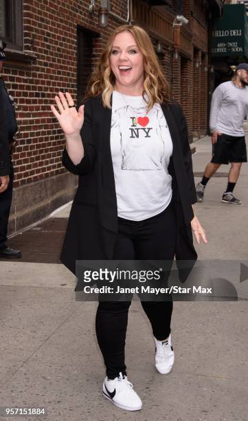Melissa McCarthy is seen on May 10, 2018 in New York City.