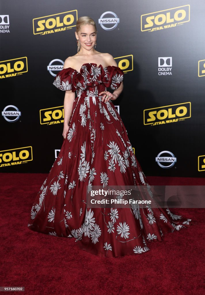 Premiere Of Disney Pictures And Lucasfilm's "Solo: A Star Wars Story" - Arrivals