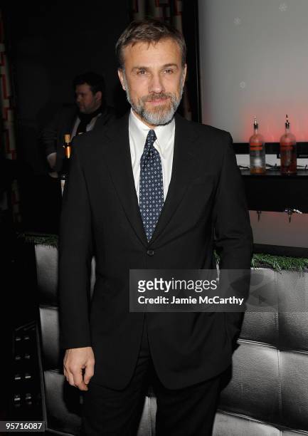 Christoph Waltz attends the 2009 New York Film Critic's Circle Awards at Crimson on January 11, 2010 in New York City.