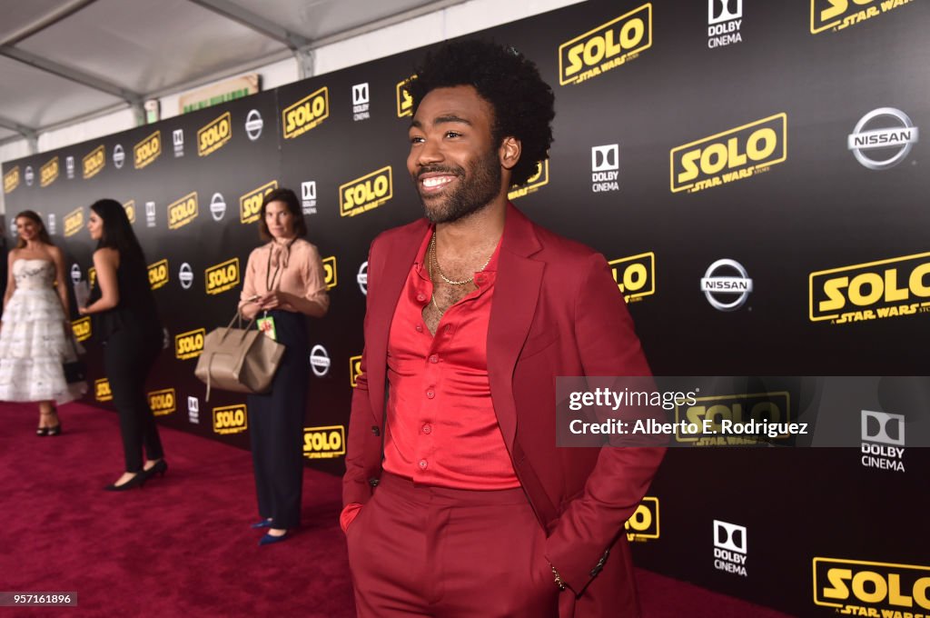 Stars And Filmmakers Attend The World Premiere Of "SOLO: A Star Wars Story" In Hollywood