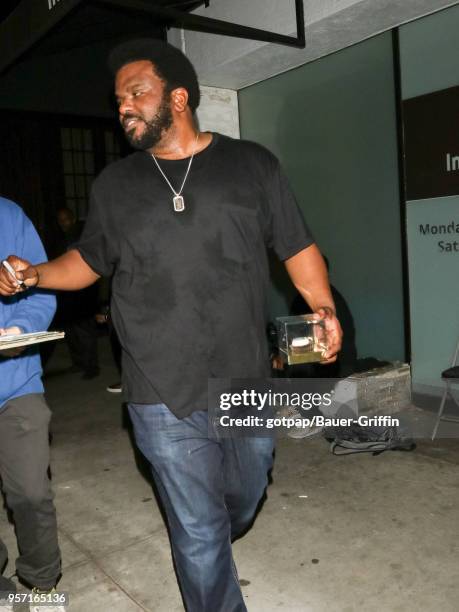 Craig Robinson is seen on May 10, 2018 in Los Angeles, California.