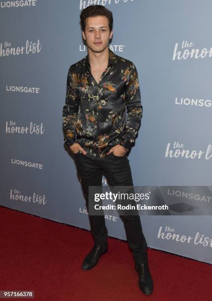 Leo Howard attends a special screening of "The Honor List" at The London Hotel on May 10, 2018 in West Hollywood, California.