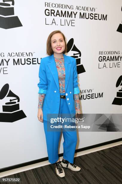 Alice Merton attends Spotlight: Alice Merton at The GRAMMY Museum on May 10, 2018 in Los Angeles, California.