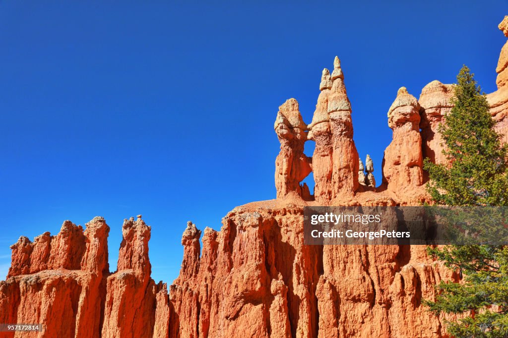 Rock Hoodoos. Bryce Canyon National Park. Peekaboo Trail