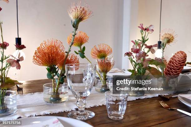 General view of atmosphere at Julianne Hough and Anita Patrickson Host an evening at AMANU to benefit LOVE UNITED at Amanu on May 10, 2018 in West...