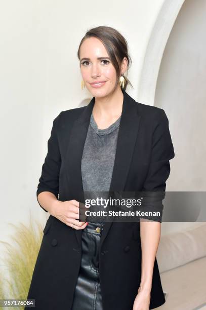 Louise Roe attends Julianne Hough and Anita Patrickson Host an evening at AMANU to benefit LOVE UNITED at Amanu on May 10, 2018 in West Hollywood,...