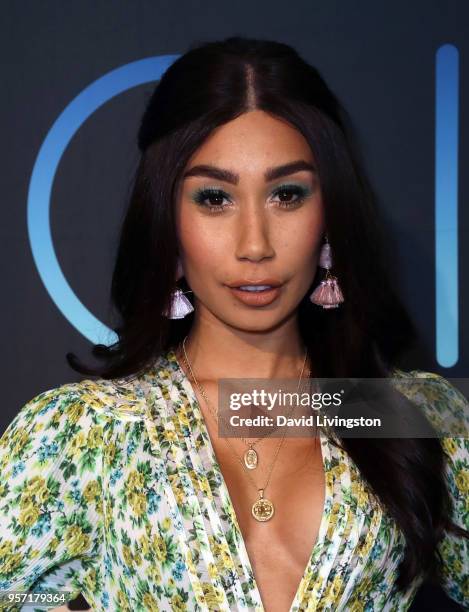 Actress Eva Gutowski attends the premiere of AwesomenessTV's new show "All Night" at Awesomeness HQ on May 10, 2018 in Los Angeles, California.