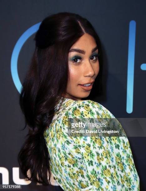 Actress Eva Gutowski attends the premiere of AwesomenessTV's new show "All Night" at Awesomeness HQ on May 10, 2018 in Los Angeles, California.