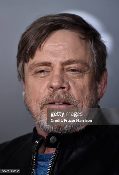 Mark Hamill attends the Premiere Of Disney Pictures And Lucasfilm's "Solo: A Star Wars Story" - Arrivals on May 10, 2018 in Los Angeles, California.