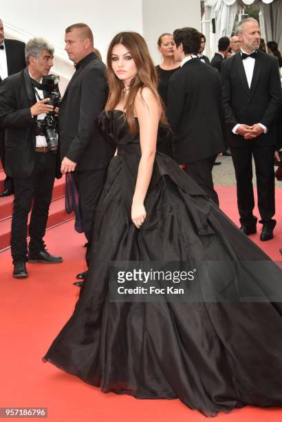 Thylane Blondeau attends the screening of "Sorry Angel " during the 71st annual Cannes Film Festival at Palais des Festivals on May 10, 2018 in...