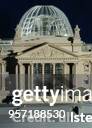 German, Berlin: Model of the Reichstag by Sir Norman Foster. December 1995