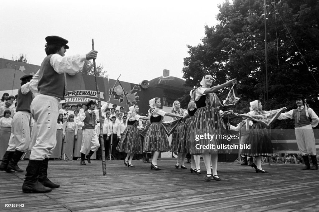 DDR - Spreewaldfestspiele in Lübbenau