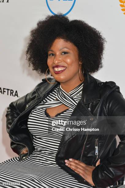 Actress Shanalyna Palmer arrives on the red carpet of United Talent Agency's 5th Annual Easterseals Disability Film Challenge Awards Ceremony at...