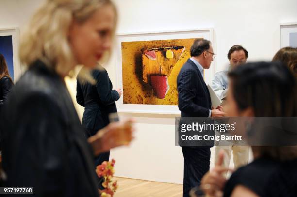 General view of atmosphere at the Gilles Bensimon opening reception of 'Gris-Gris' Exhibition presented by Gobbi Fine Art on May 10, 2018 in New York...
