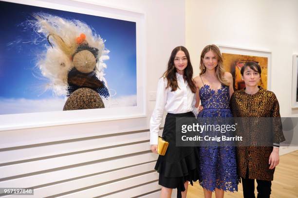 Guests attend the Gilles Bensimon opening reception of 'Gris-Gris' Exhibition presented by Gobbi Fine Art on May 10, 2018 in New York City.