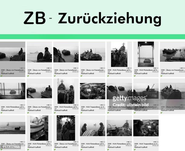 Sehr geehrte Kunden, bitte verwenden Sie die am Dienstag verbreiteten historischen 20 Schwarzweiß-Fotos von der NVA-Truppenübung in der DDR nicht,...